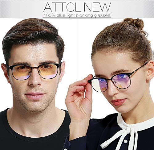ATTCL-Gafas-unisex-con-Armazon-metal-para-Proteccion-contra-Luz-Azul-Anti-Fatiga-por-Deslumbramiento