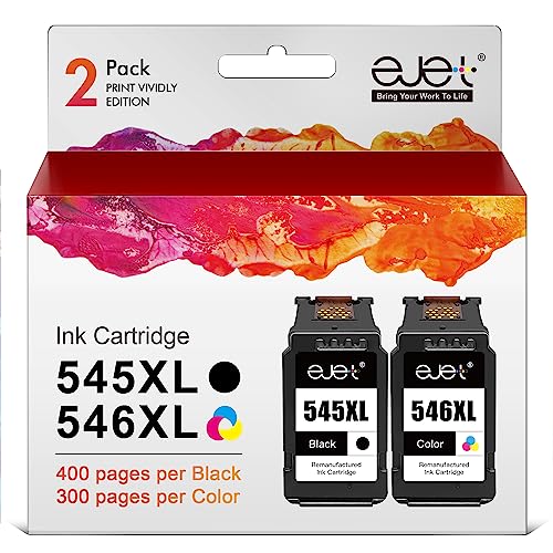 Cartouches D'Encre 7Magic PG-545XL CL-546XL Compatibles Canon Pixma - Noir Et Couleur XL
