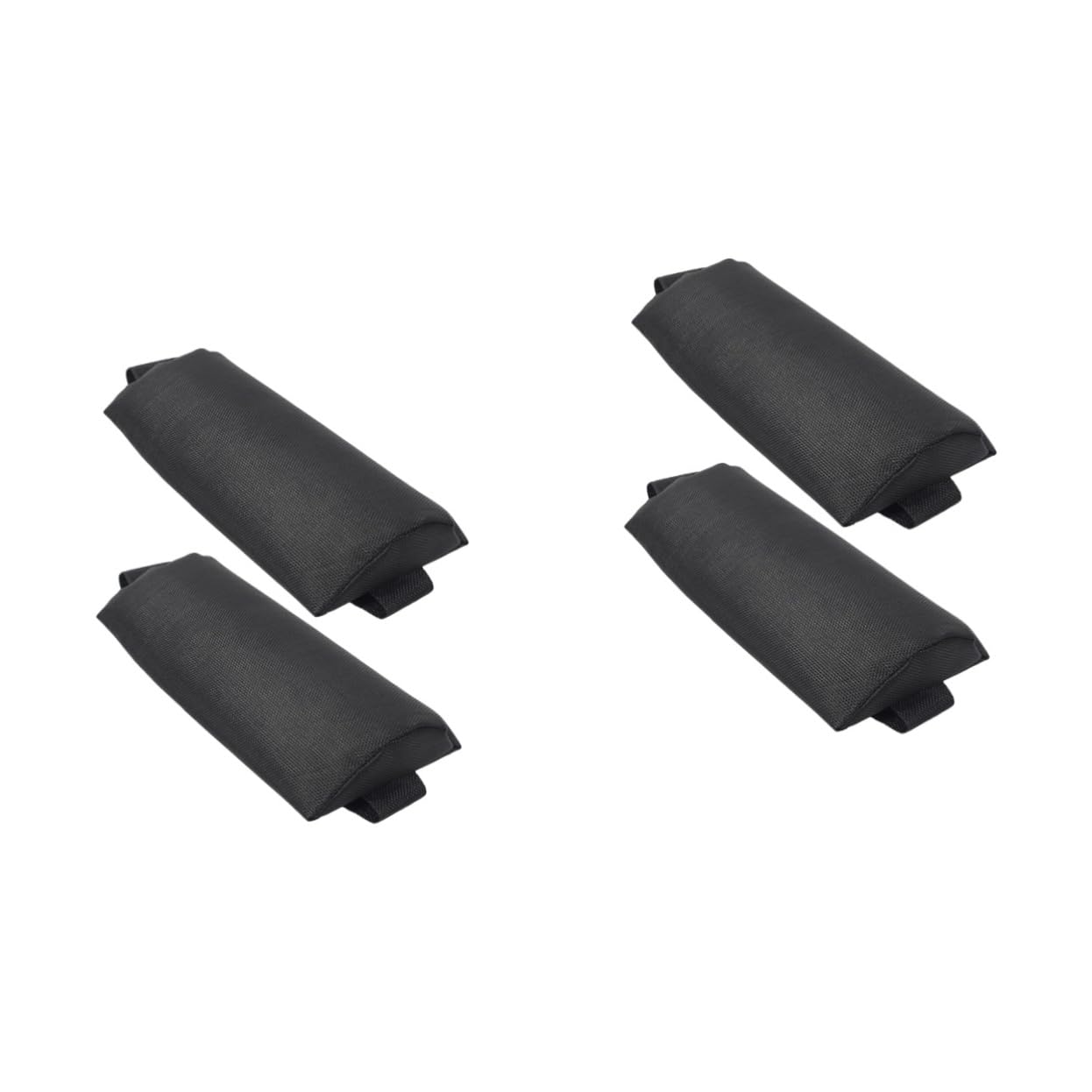 MAGICLULU 4piezas Almohada Reposacabezas Ergonómica para Sillón Reclinable De Cojines para Tumbona Exterior Soporte para Cuello y Cabeza Diseño y Color Negro