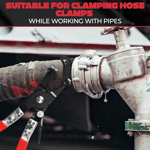 Radiator Hose Clamp Pliers Automotive - Hose Removal Pliers Radiator Hose Clamp Tool Spring Clamp Pliers - Spring Hose Clamp Pliers Radiator Hose Removal Tool Washer Hose Pliers Automotive