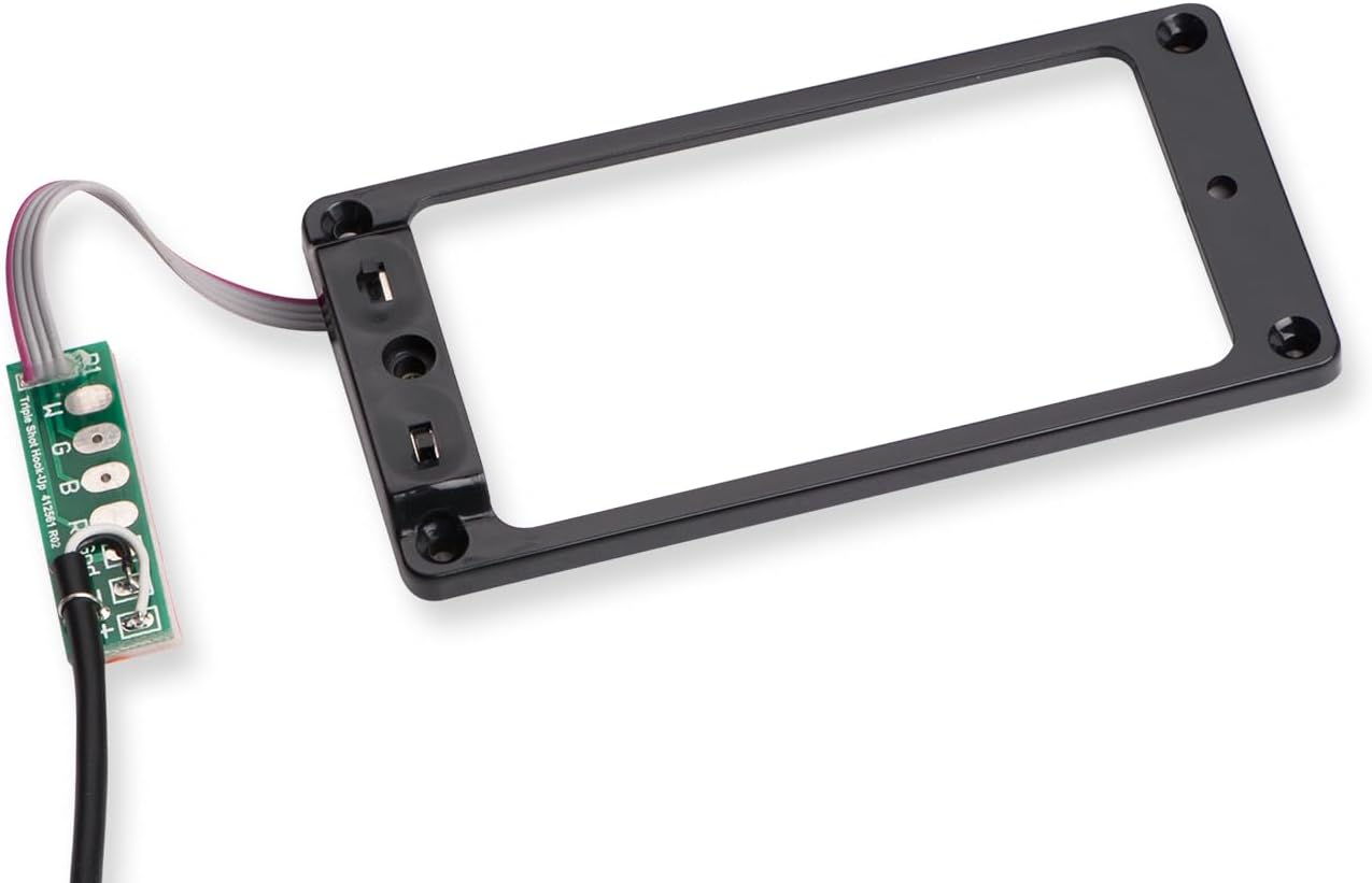 Seymour Duncan TS-2 Triple Shot Carved Top Pickup Mounting Ring Black Neck