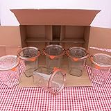 gläser 500 ml mit deckel ▶️ [Perfekte Geschenkidee] Egal, ob als Einmachglas, Vorratsglas oder als Deko – Verschenken Sie die WECK Glasbehälter leer oder befüllt zu Geburtstagen oder Hochzeiten – ganz natürlich und lebensmittelecht!