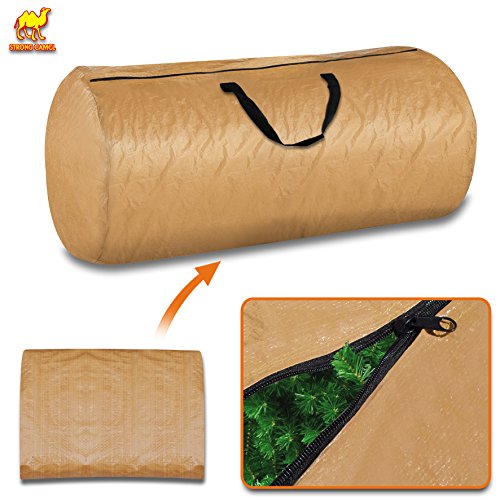 Strong Camel Heavy Duty Large Artificial Christmas Tree Carry Storage Bag Holiday Clean