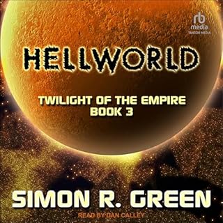 Hellworld Audiolibro Por Simon R. Green arte de portada