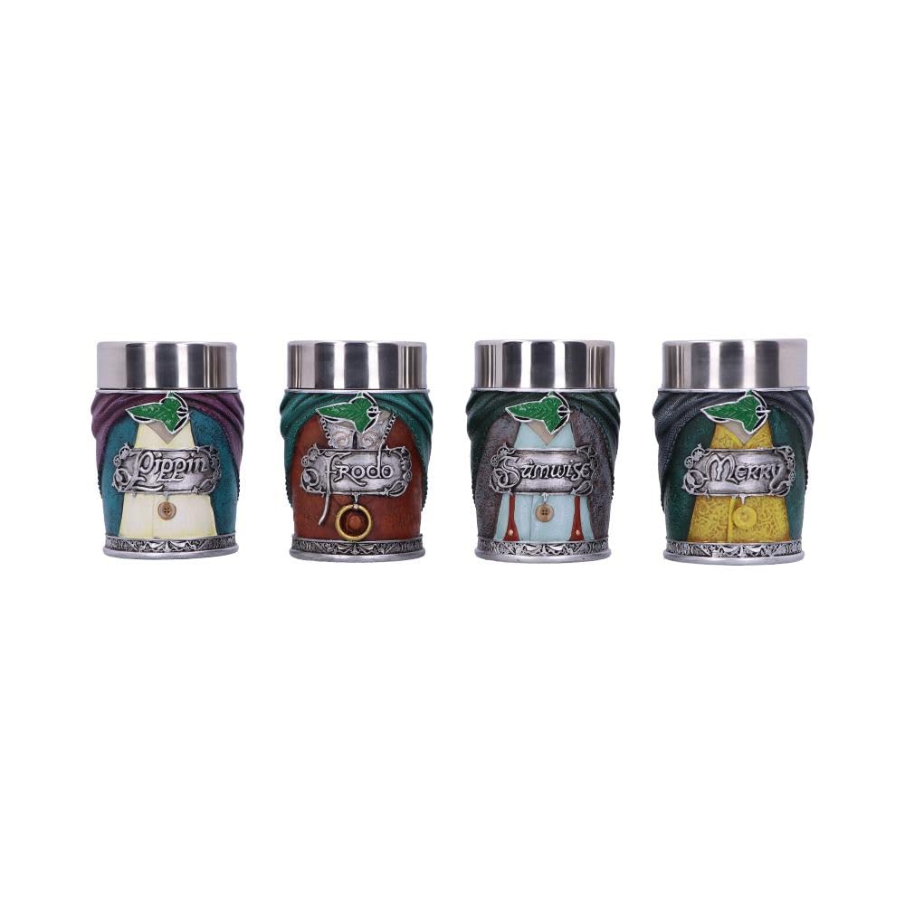 Nemesis Now B5892V2 Schnapsglas-Set, offizielles Lizenzprodukt, Herr der Ringe Hobbit, mehrfarbig, 0 cm