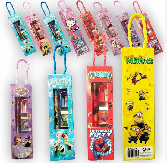 See full amazon price history chart for Economical Store 91 Pack 5 Pcs Cartoon Theme Mini Stationery Sets for Kids for Return Gifts, Birthday Party favors, Kanjak Gifts Pencil, Eraser, Sharpener and Scale Stationery Gift Set Economical Store 91 Pack 5 Pcs Cartoon Theme Mini Stationery Sets for Kids for Return Gifts, Birthday Party favors, Kanjak Gifts Pencil, Eraser, Sharpener and Scale Stationery Gift Set (B0CKSPP48R) Amazon Price History, Amazon Price Tracker