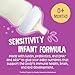 Earth's Best Organic Sensitivity Infant Formula, Babies 0-12 Months, Reduced Lactose, Iron, Omega-3 DHA, Omega-6 ARA, Organic Baby Formula, 21 Ounce Container