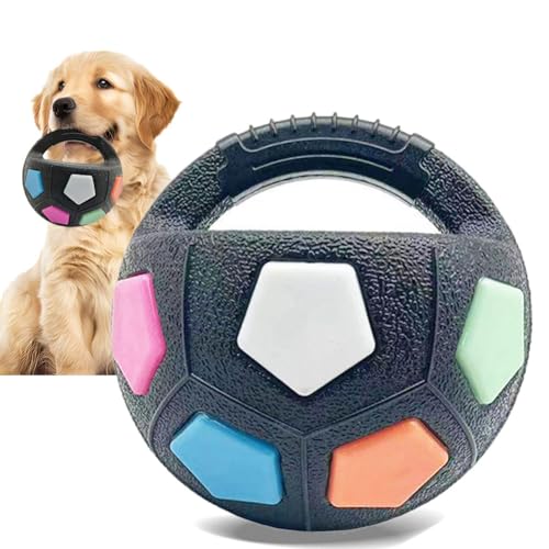 Coogime Jouet pour chien - Balles de chasse pour chiens - Balle robuste et polyvalente - Ballon de football flottant à la surface de l'eau - Jouet pour chiens...