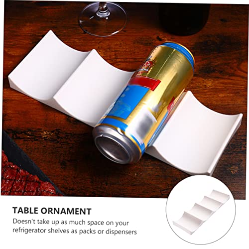 Soporte para botellas de vino Garneck 2pcs plástico miniatura 6