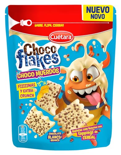 Choco Flakes Choco Muerdo con Chocolate Blanco 100g ZIP