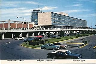 Montreal International Airport Montreal, Quebec QC Canada Original Vintage Postcard