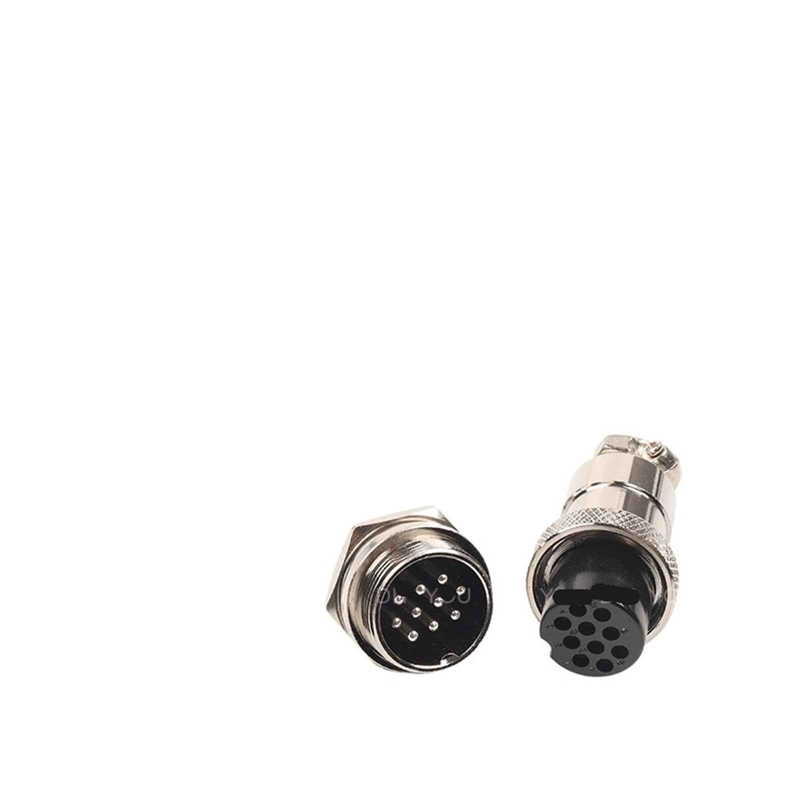 Connecteur GX20 10 broches mâle et femelle pour panneau de fil rond type écrou