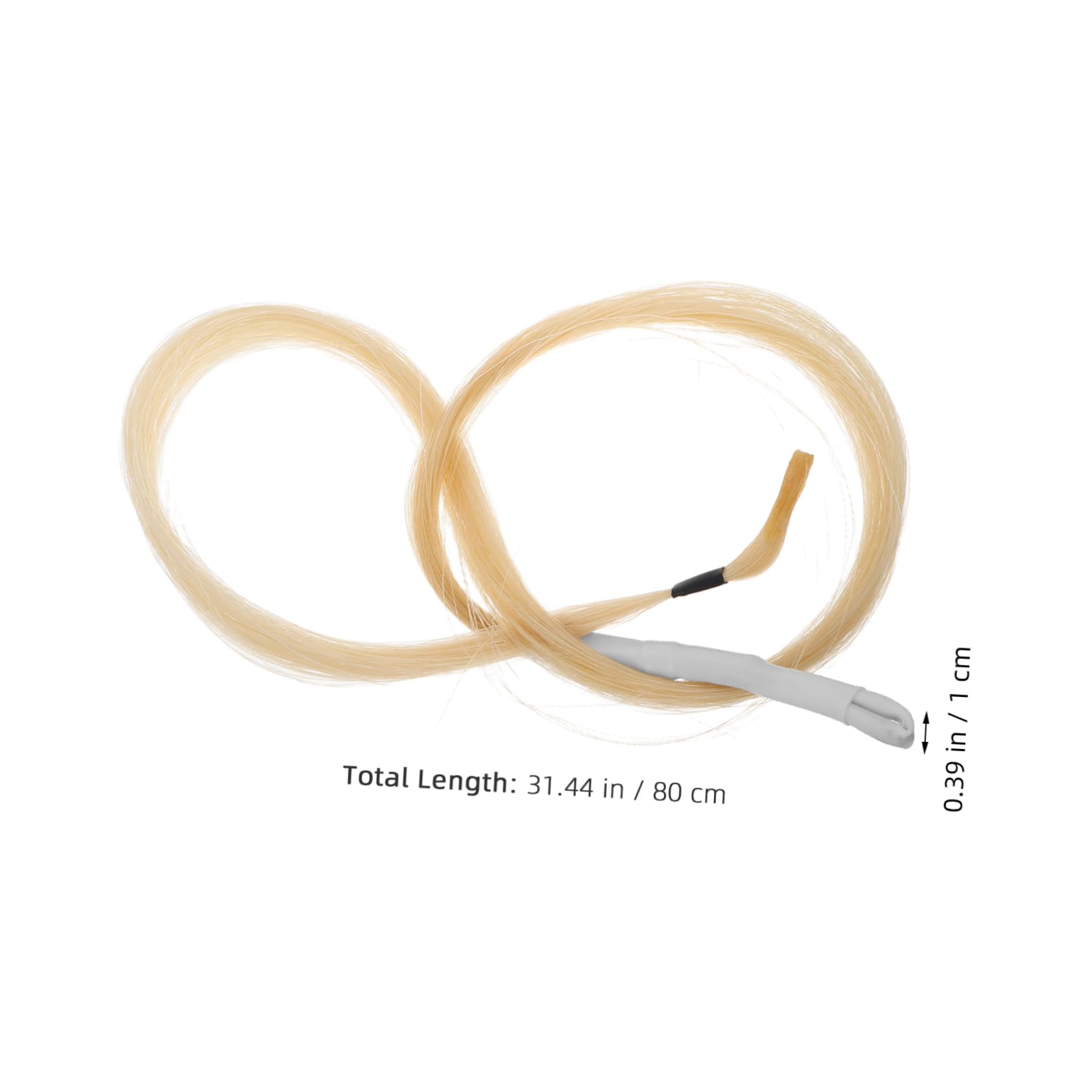 ifundom Erhu Bow Hair Replacement Horse Hair For Violin Viola Fiddle Bows Easy To Replace For Musical Instrument Accessories