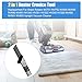 2-in-1 Crevice & Duster Tool for Shark Vacuum Cleaners Rotator, Rocket, DuoClean, Apex, Navigator, NV752, NV751, NV650, NV680, HV322, HV301, AZ2001, HZ2002 Extended Reach Brush Attachment