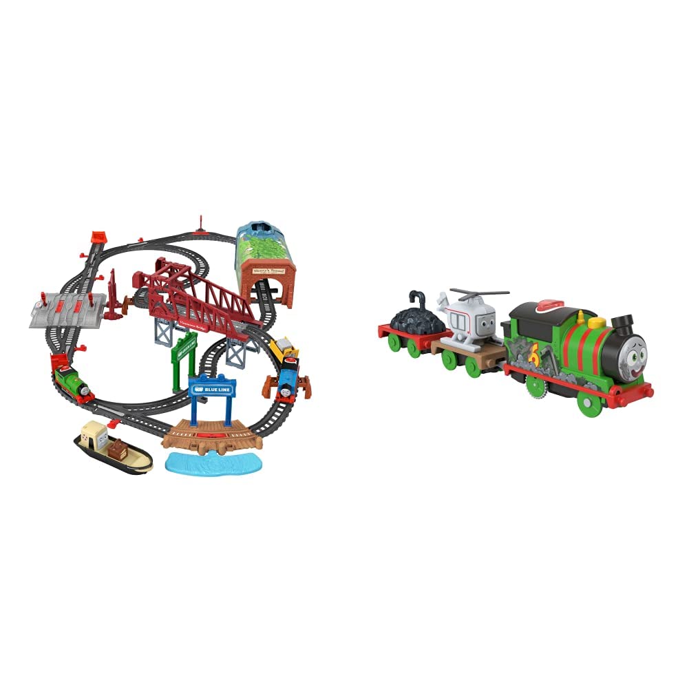 Thomas And Friends Fisher Price Talking Thomas And Percy Train ...