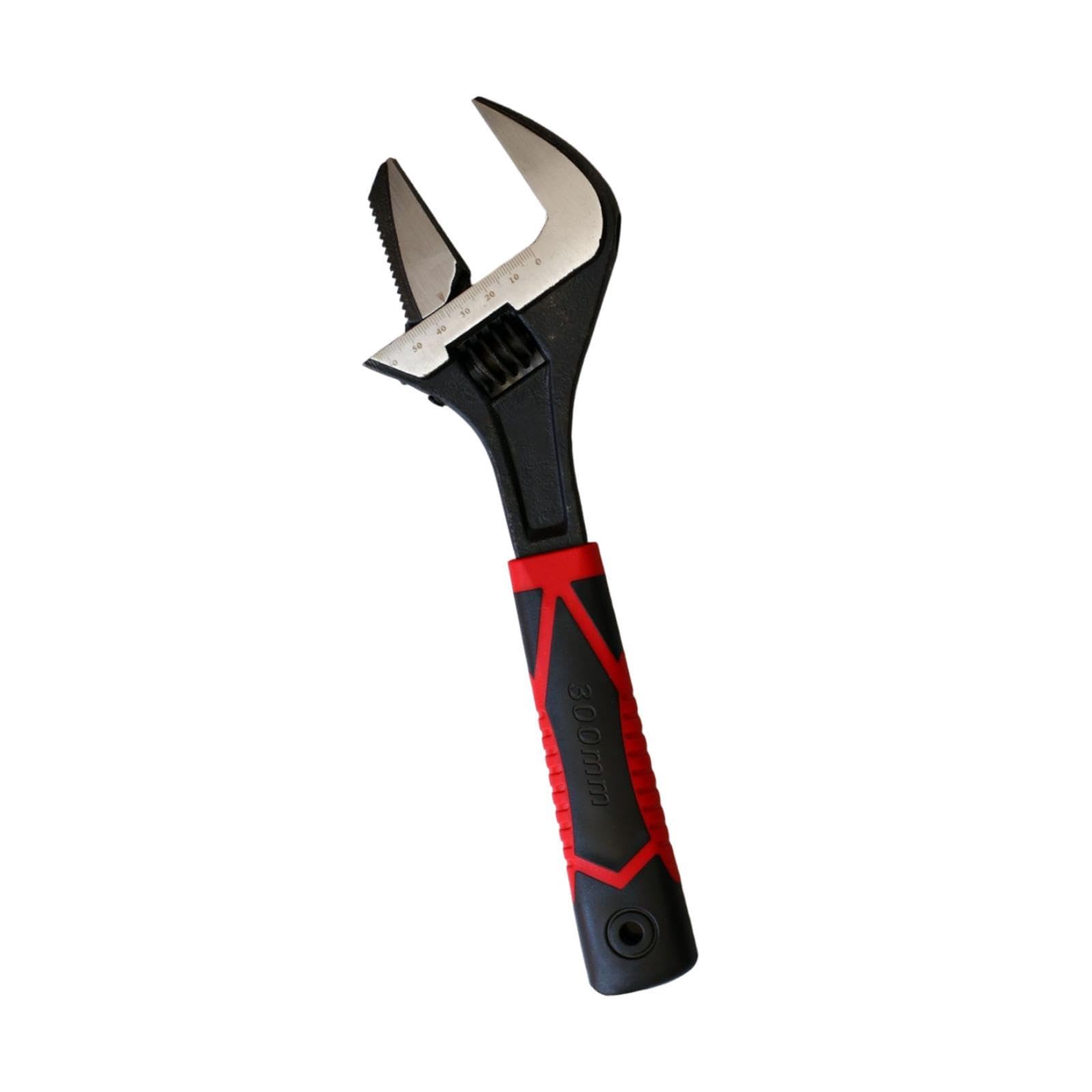 Chiave a Rullino Inglese Professionale Utensile di Serraggio a Ganasce Mobili Attrezzo per Riparazioni in Acciaio Al Carbonio Adatto per Lavori, 12 Inch