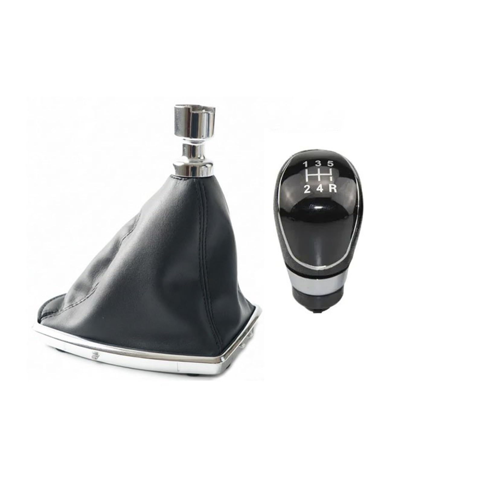 BeiZhengbhD Stick Ball Head Change Lever for Kuga for I for MK1 2008 2009 2010 2011 2012 Gear Shift Knob Lever Change Head Gearbox Shifter Cover