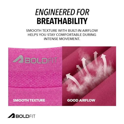 Image of Boldfit Head Band for Men & Women Unisex Gym Hair Band Sweat-Wicking Wide Headband for Workout, Running, Sports & Outdoor Fitness Stretchable, Skin-Friendly, Free Size Hair Accessories