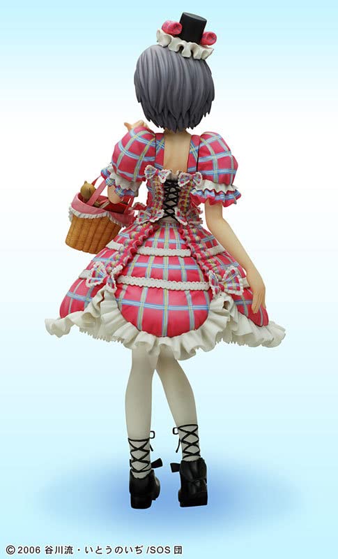 涼宮ハルヒの憂鬱 涼宮ハルヒ フィギュア グリフォン ゴスパンク ロリータ Amazon | グリフォンエンタープライズ製 1/7スケール PVC製塗装済み