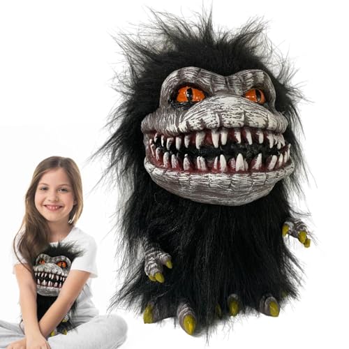 Critter Prop Doll - Muñeca de peluche espeluznante, juguetes de terror posibles | Juguete de lujoso criatura alienígena, accesorio de animales pequeños, figura de criatura extraña de látex para regalo Critter Prop Doll - Muñeca de peluche espeluznante, juguetes de terror posibles | Juguete de lujoso criatura alienígena, accesorio de animales pequeños, figura de criatura extraña de látex para regalo
