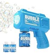 Amazon | 【新バージョン・ダブル泡出し口】 電動シャボン玉ガン