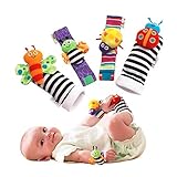 sonajeros para bebes a crochet Alta calidad: no tóxico, inodoro e superficie suave y segura para el bebé al tacto y masticar.