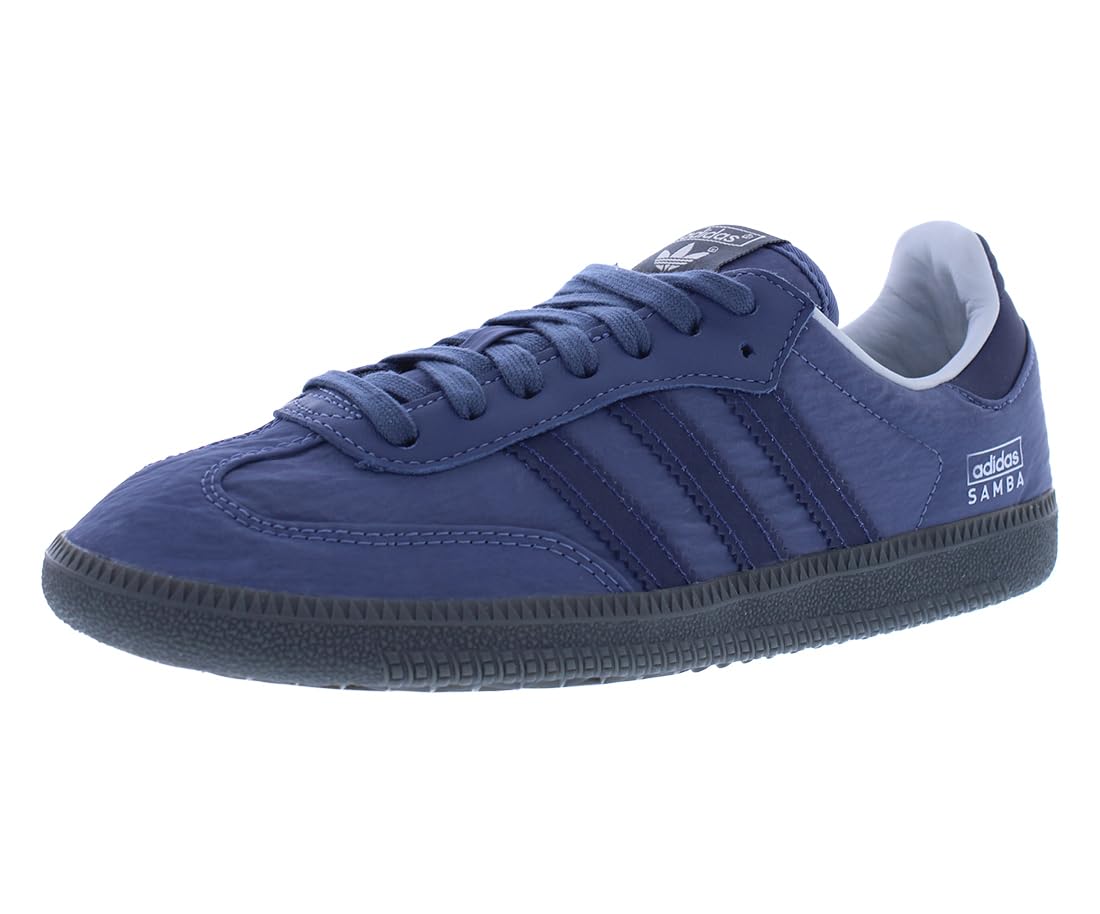 adidas Samba OG Mens Shoes Size 4, Color: Navy/Navy