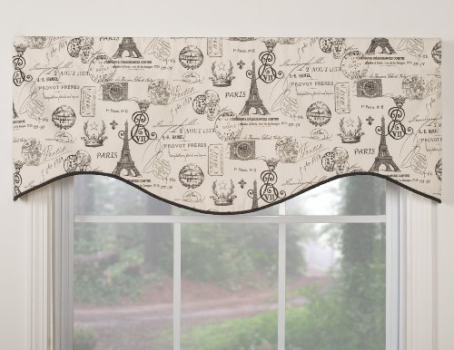 VICTOR MILL Paris Shaped Valance