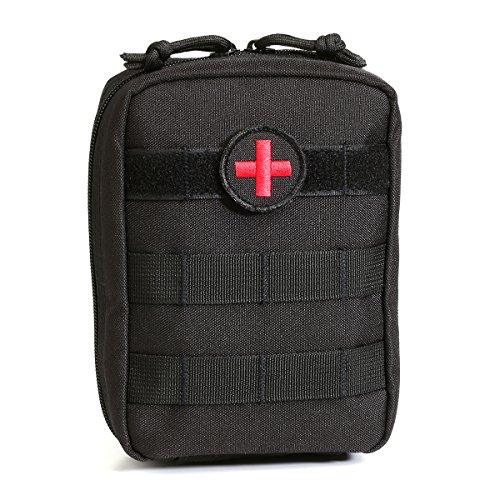 Orca Tactical MOLLE EMT Medical First Aid Utility Pouch (Bag Only) (Black)