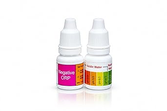 BIOWAY PH & ORP Testing Solution KIT Liquid Drops for Testing RO/Any Water BY SELF