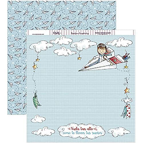 dayka Trade papier imprimé, multicolore, 30 x 30 cm Cover