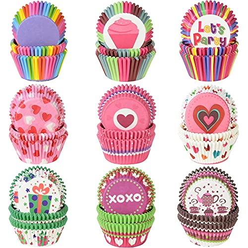 200 Pezzi Pirottini uffin Carta, Pirottini Per Cupcake, Pirottini da