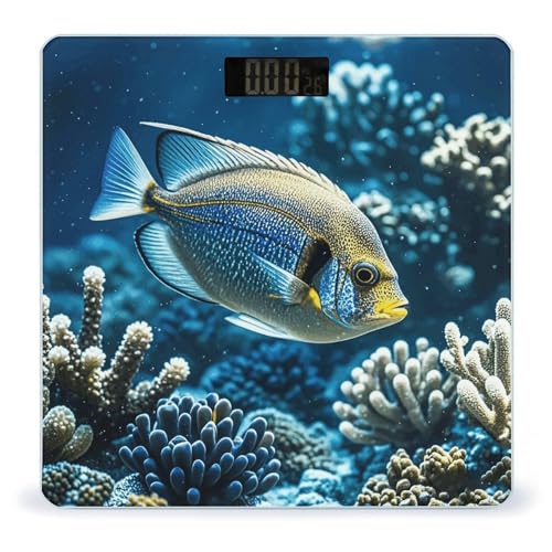 Báscula de Baño Digital de Vidrio Templado 400 lb LCD