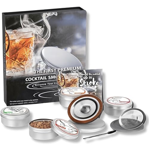 Cocktail Smoker Kit w/ 4 Flavors