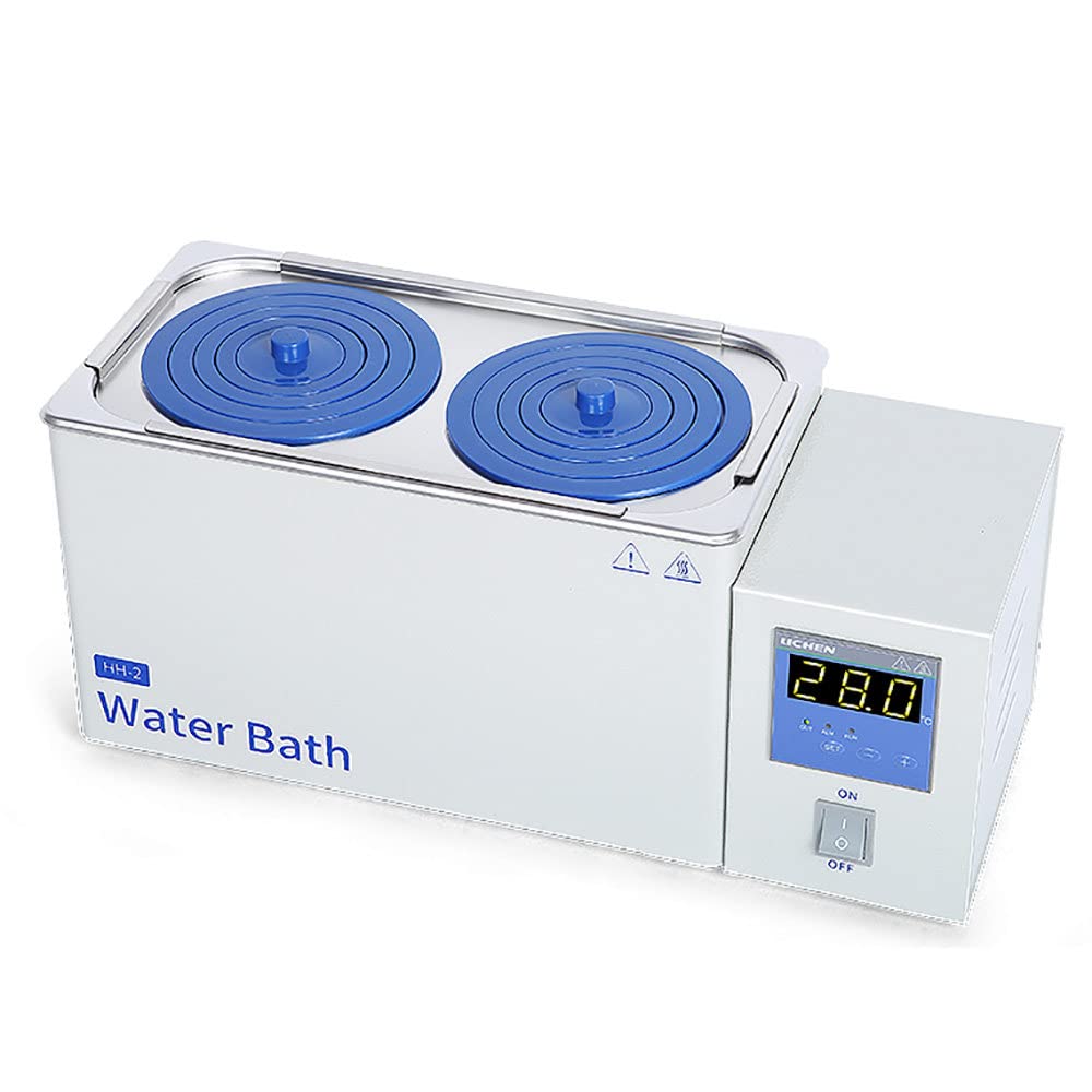 Baño María termostático Digital para Laboratorio, baño María termostático de Laboratorio con calefacción eléctrica de 1/2/4/6/8 Orificios, Volumen: 3 L/6,5 L/14 L/22 L/24 L, Temperatura Ambiente a 1