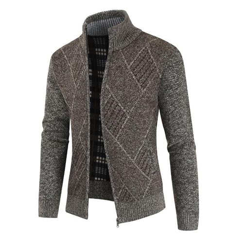 Pull décontracté à fermeture éclair pour homme contre le froid de mi-saison - 4