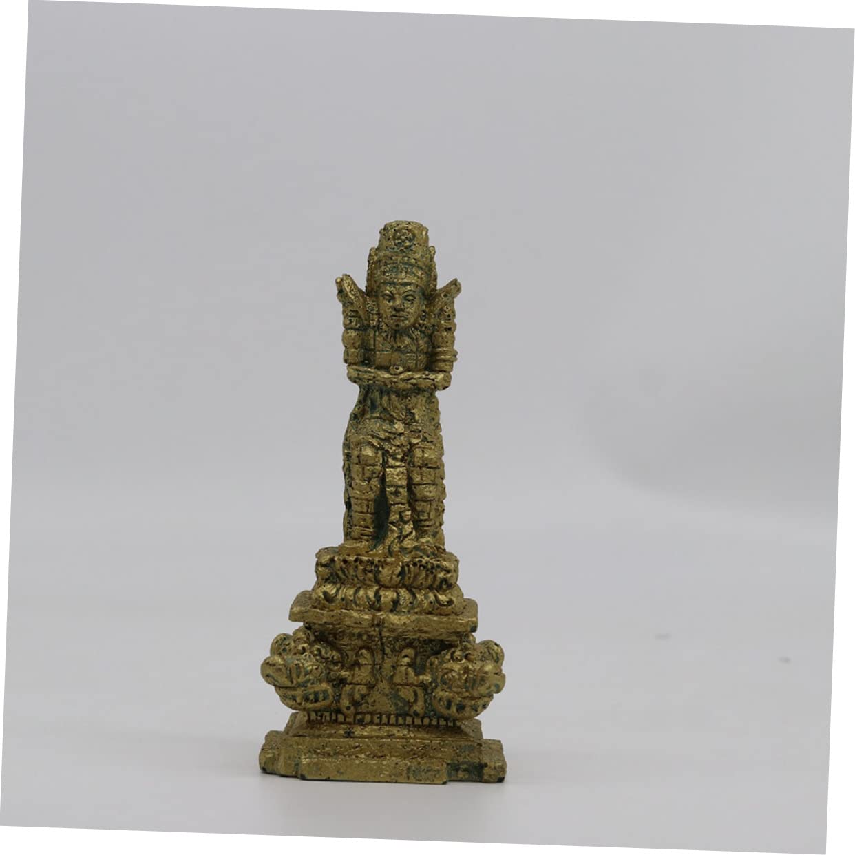 ULTECHNOVO 3 Pezzi Ancient Buddha Statue Ornaments ornamenti per acquari di grandi dimensioni decorazioni per acquari di grandi dimensioni decorazione dell'acquario resina