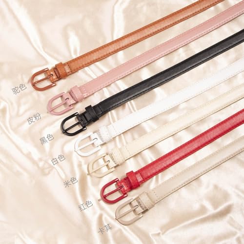 Women's Spray Paint Buckle Basic Versatile Women's Belt3