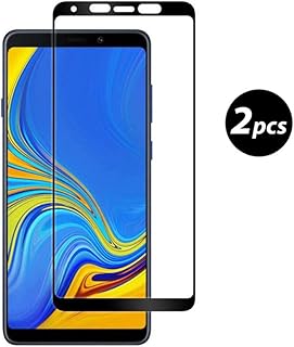 Young & Ming Galaxy A9 2018 Protector de Pantalla,[2-Unidades] La protecci?n m?s Simple y eficaz de la Pantalla [Cobertura Completa] Protector Vidrio Templado, Negro