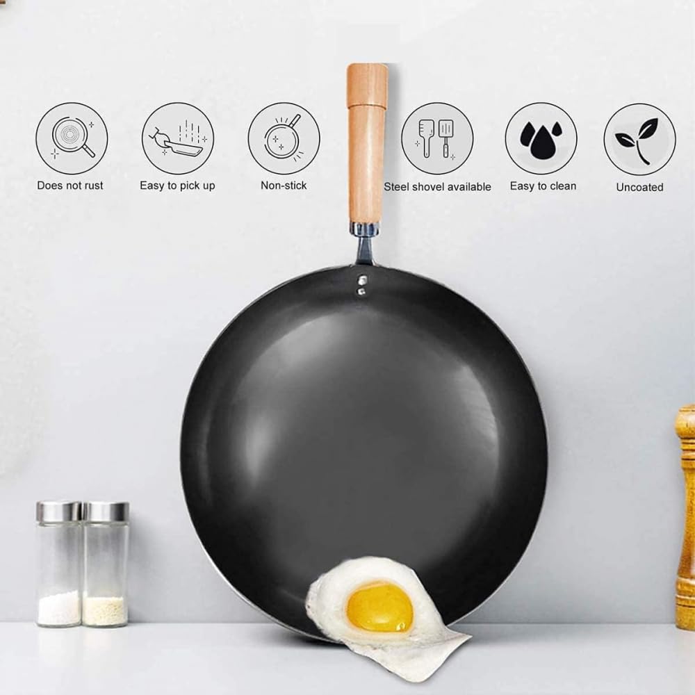Amazon | 中華鍋ノンスティック、中華鍋と炒めパン、中華料理
