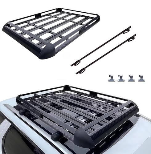 TUIYIDUO ���[�t���b�N ���[�t�L�����A �A���~ �ėp�^ ����140 ��100 �ω׏d150kg �J�[�L�����A �J�[�S���b�N �h�K �ϖ��Ր� ���ȍ\�� SUV �~�j�o���Ή� �ȈՎ��t�� �A�E�g�h�A�E���s�E�I�c�p ���{��������t��(�u���b�N�C140