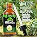 ALIVER Organic Castor Oil, Jamaican Black Castor Oil Organic Cold Pressed Unrefined, Hexane Free，Pure and Natural Castor Oil for the Whole Body 2.02 Fl oz