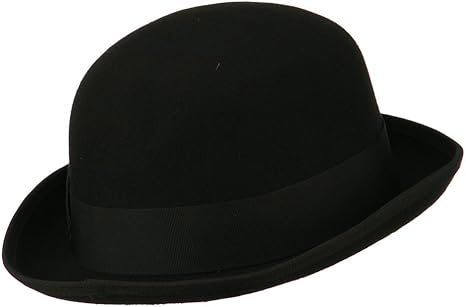 Bowler hat wide brim Clearance