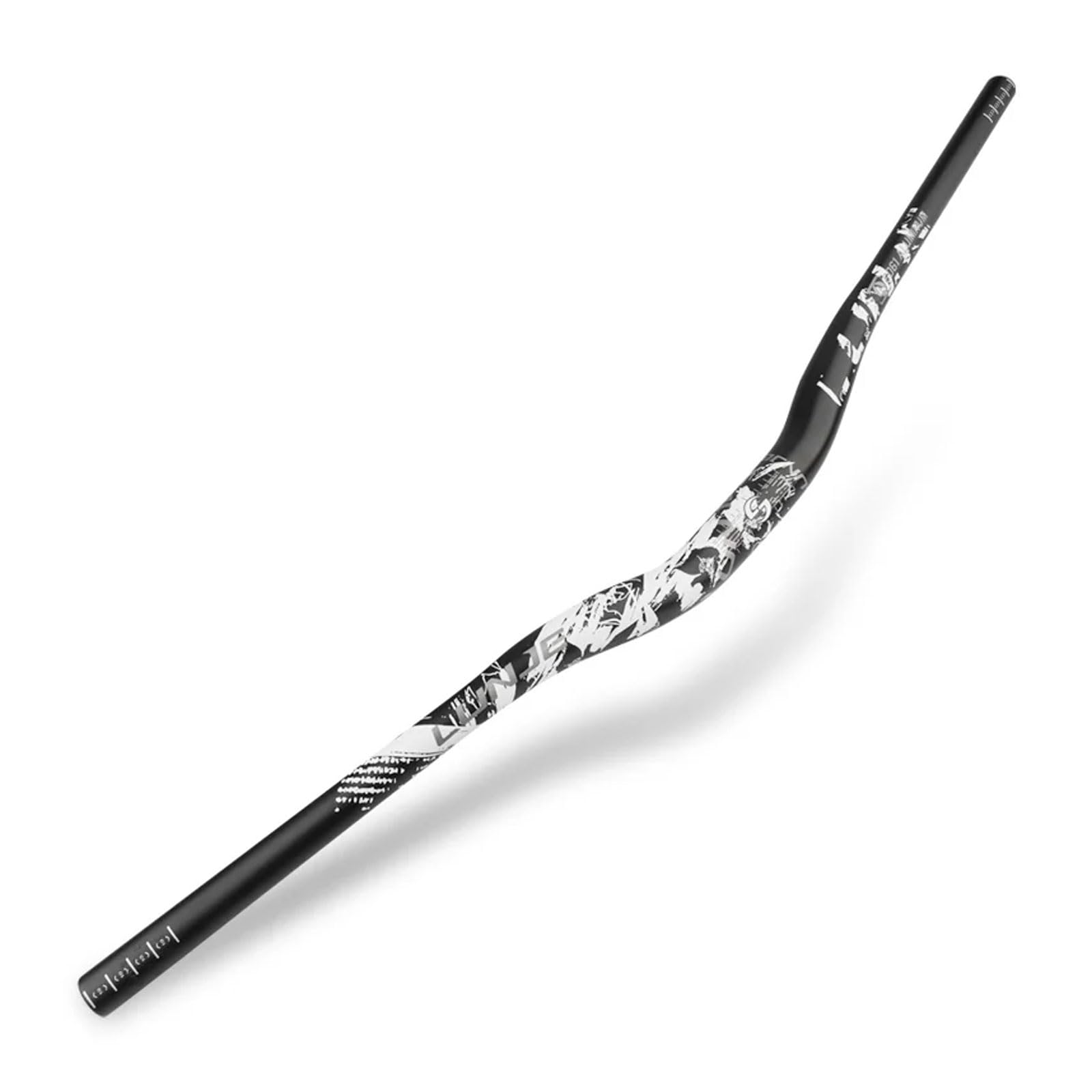 YLME Manubrio MTB, Manubrio MTB A Forma di Rondine 31.8 * 720/780 Mm, Manubrio MTB Montante del Manubrio della Bicicletta in Lega di Alluminio, per BMX-MTB