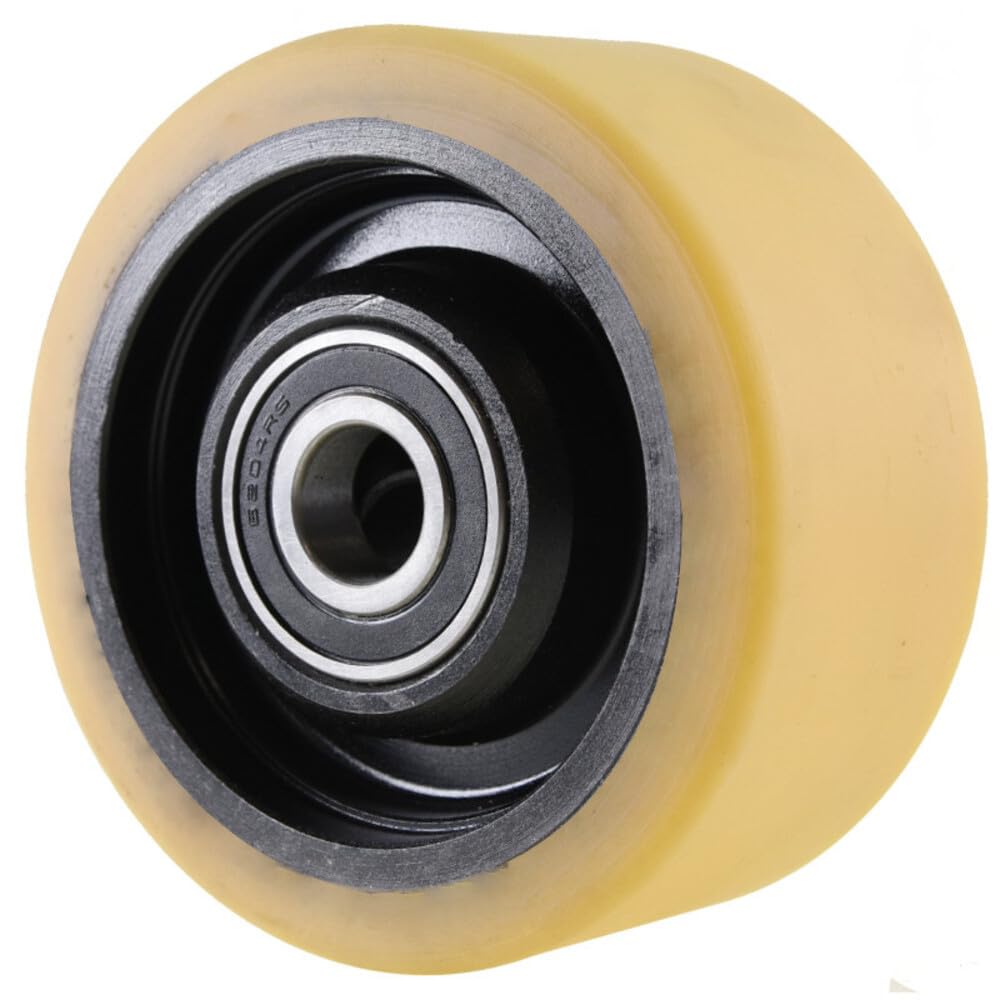 JAZGOT Ruota di supporto in acciaio 125x60 mm - 95/4K per transpallet Jungheinrich