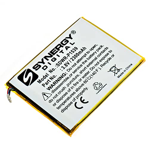 Synergy Digital Wifi Hotspot Battery, Compatible with ZTE Li3820T43P3h715345 Wifi Hotspot Battery (Li-Pol, 3.8V, 2300mAh)