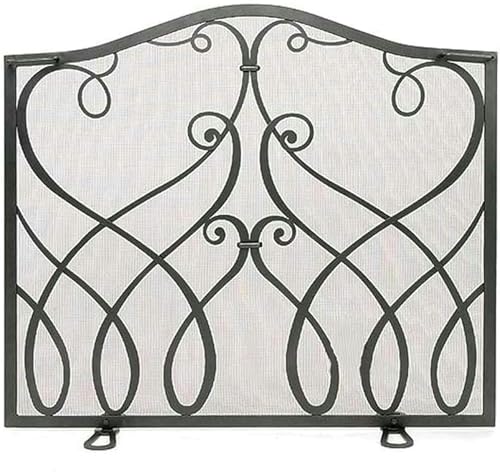 Cubierta de muebles interiores de hierro forjado artesanal negro 3