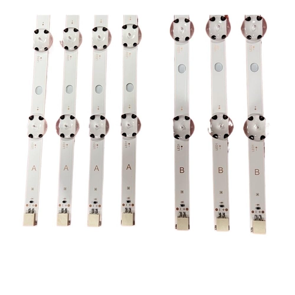 LED-Streifen (7) for 17DLB55NER1-AB TV LT-55C870 55HFL2879T/12 LUX0155005 TV 55V6763DA 55VL5A63DB LT-55VU73M 55U6863DB