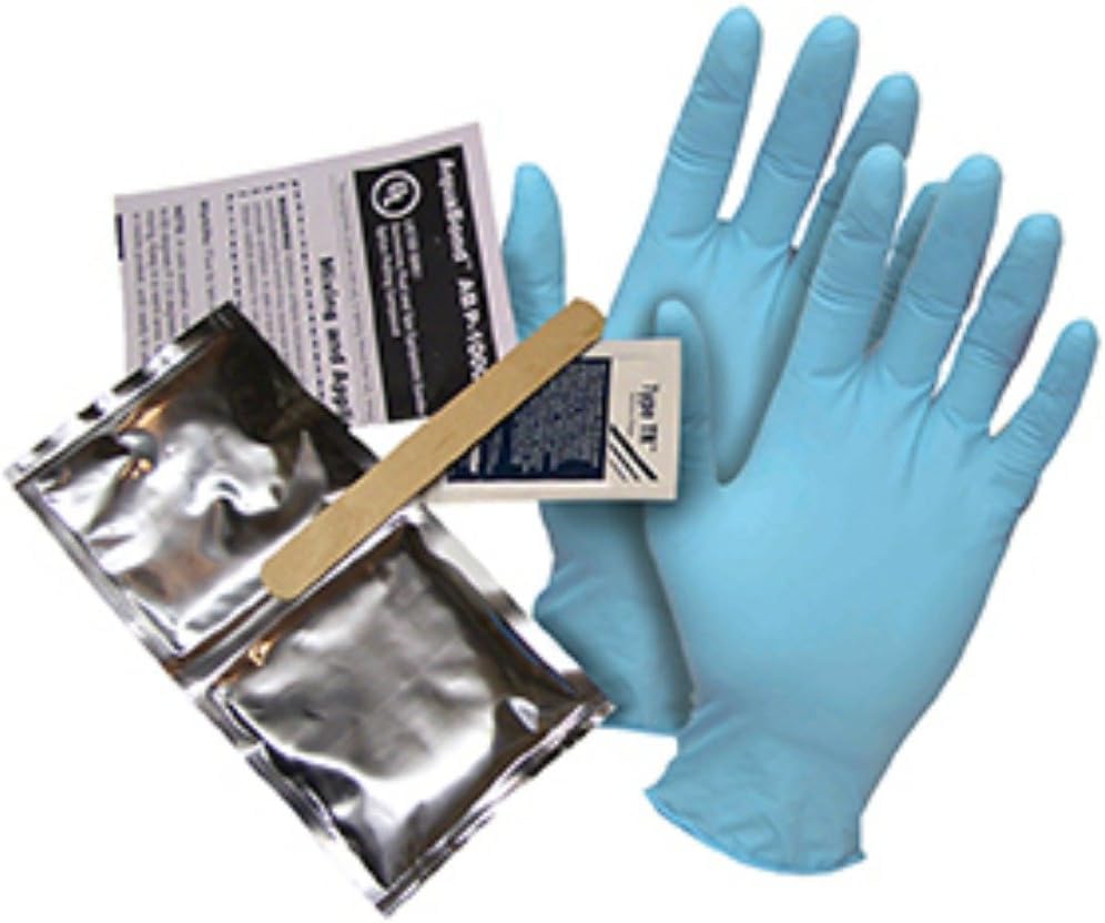 Pool and Spa Niche Potting Kit | Waterproof Electrical Potting Compound | for Lighting Fixtures | Electronic Resin | ABP - 1000 Twin Pack (Aqua Blue)