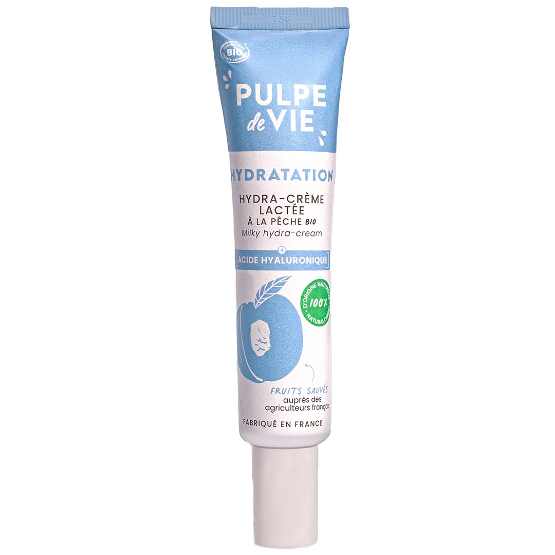 Pulpe de Vie Feuchtigkeitsspendende Gesichtscreme THE Cream 40 ml – Anti-Gaspi! Pfirsich